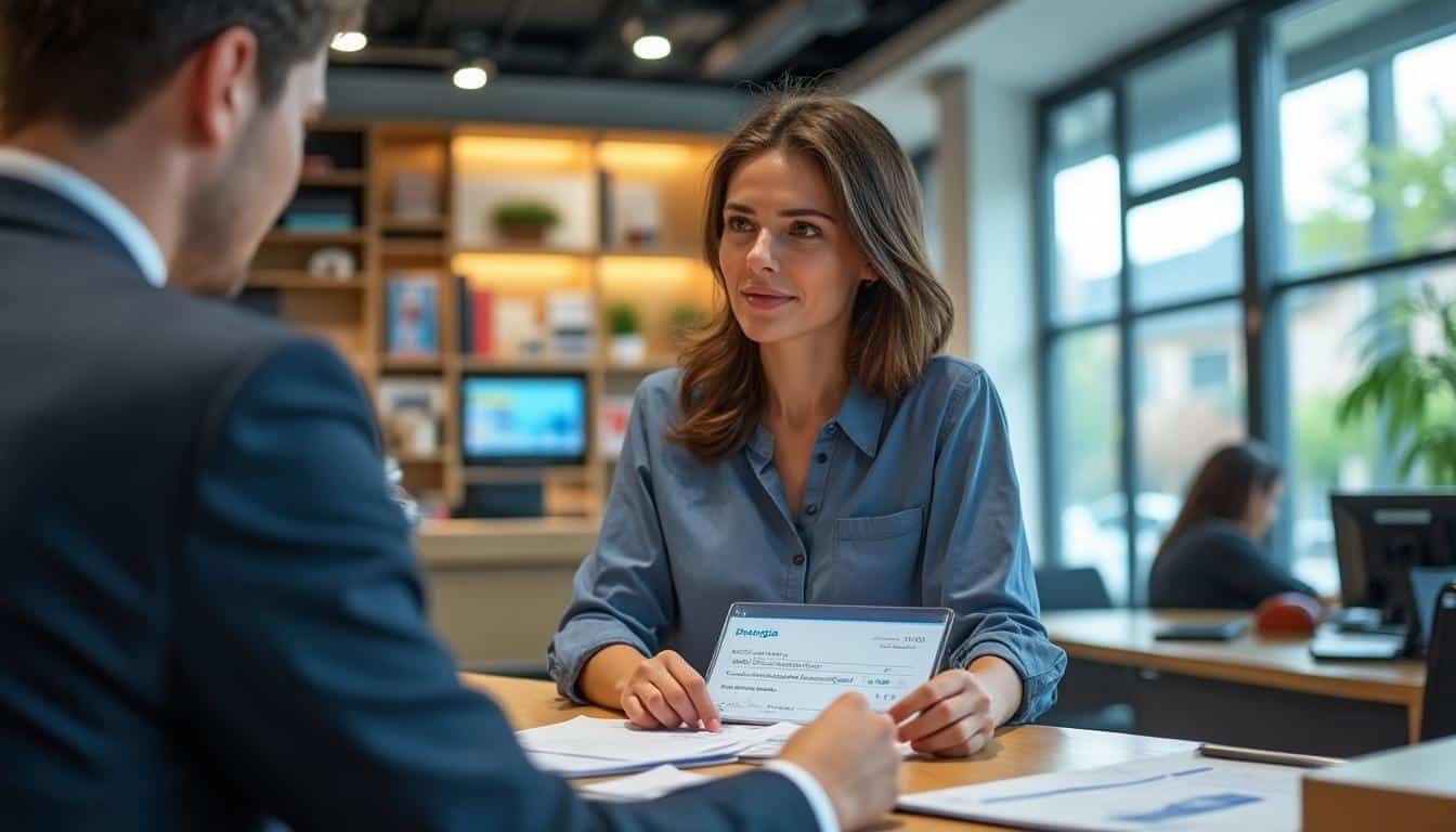 Illustration: Comprendre le fonctionnement d’un chèque de banque