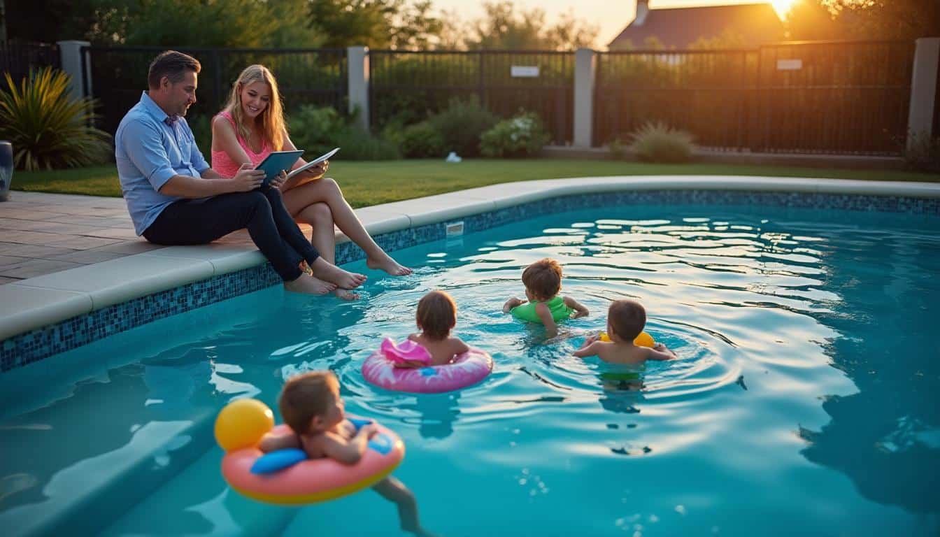 Illustration: Comprendre les garanties et options pour assurer une piscine efficacement