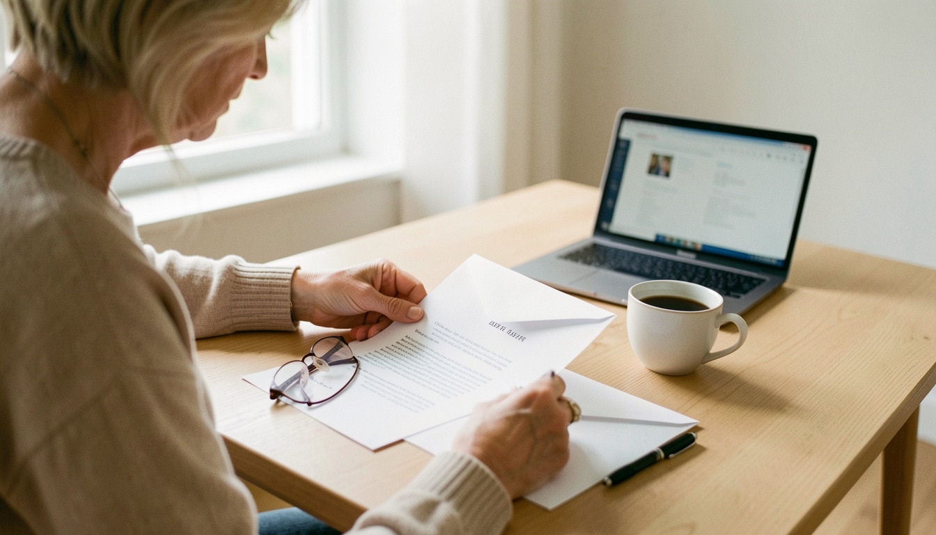 Lettre de départ à la retraite à 62 ans : modèle